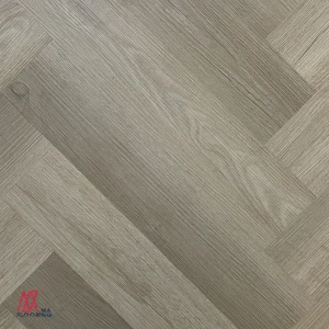 Luvanto Herringbone Hybrid - Smocked White C3123 - Maflooring.com.au