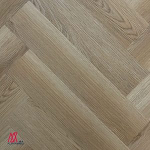 Luvanto Herringbone Hybrid light goldenrod vinyl flooring