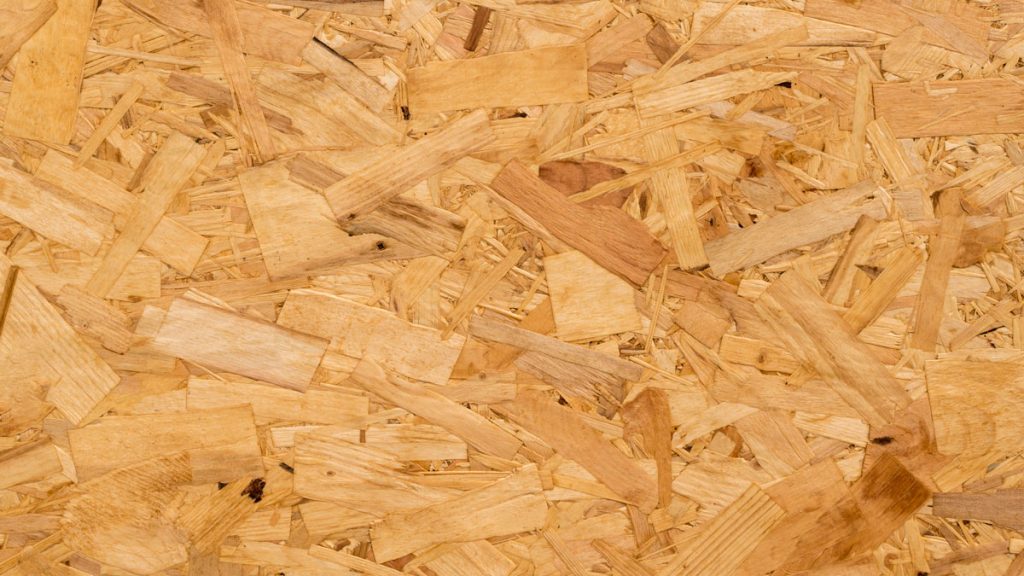 Cork flooring close up