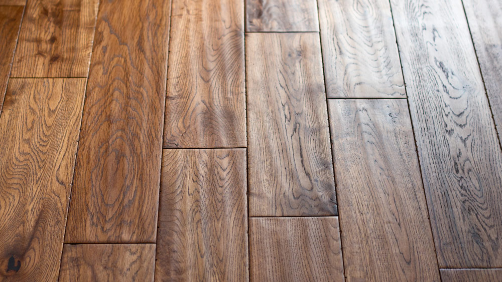 Solid oak wood timber flooring