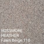 ROSSMORE HEATHER Fawn Beige 110 Carpet