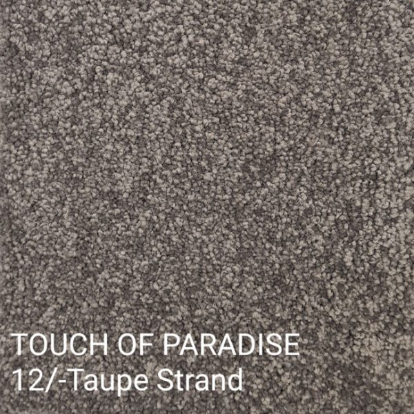 TOUCH OF PARADISE 12/-Taupe Strand Carpet