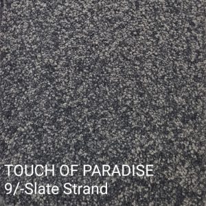 TOUCH OF PARADISE 9/-Slate Strand Carpet