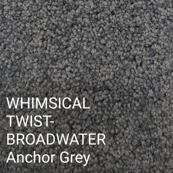 WHIMSICAL TWIST-BROADWATER Anchor Grey Carpet