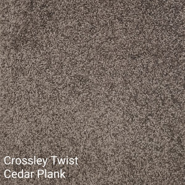 Crossley Twist Cedar Plank Carpet