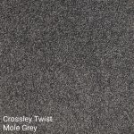 Crossley Twist Mole Grey Carpet