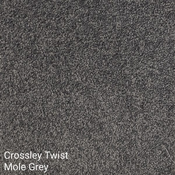 Crossley Twist Mole Grey Carpet