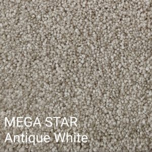 MEGA STAR Antique White Carpet