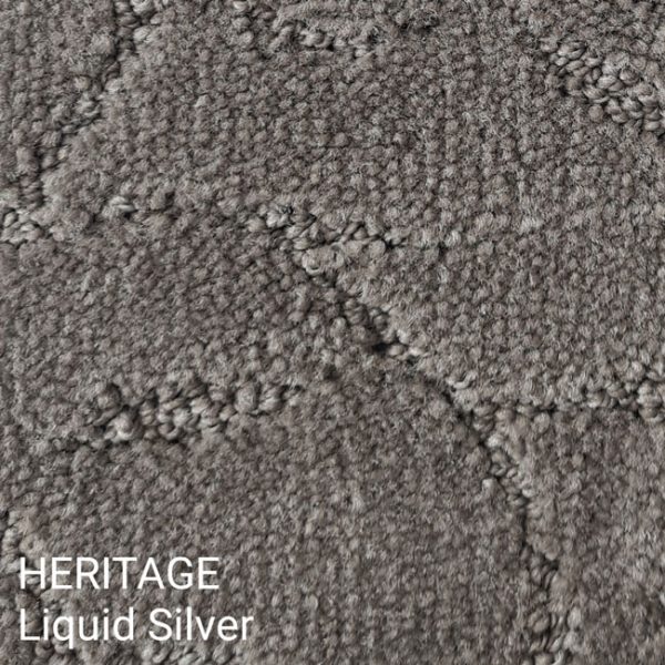 Heritage Liquid Silver Carpet