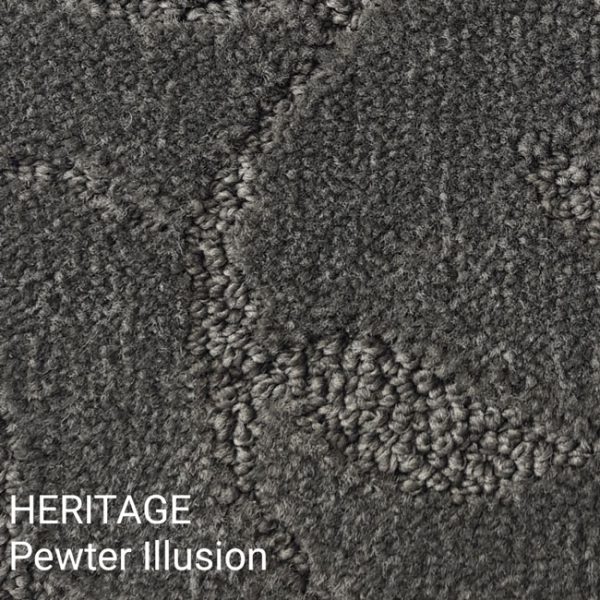 Heritage Pewter IIIusion Carpet