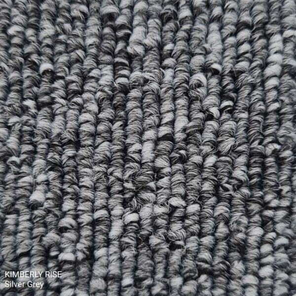 Kimberly Rise Silver Grey Carpet