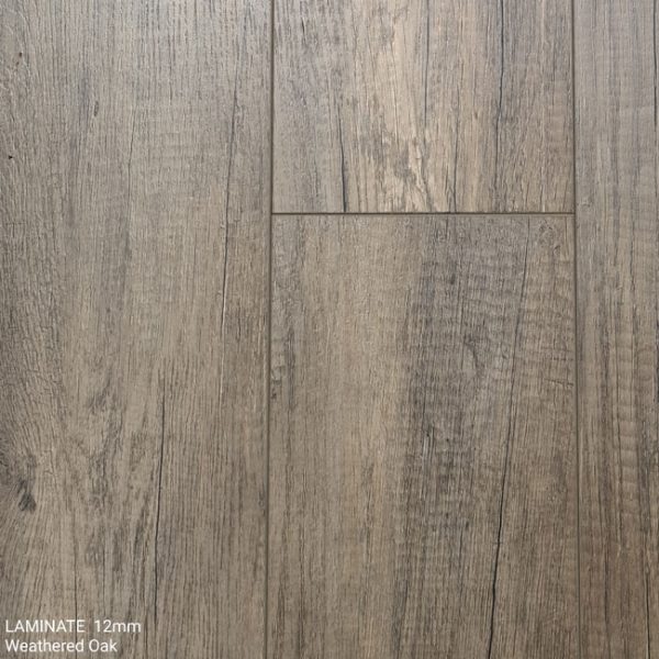 Laminate Flooring 12mm Weathered Oak