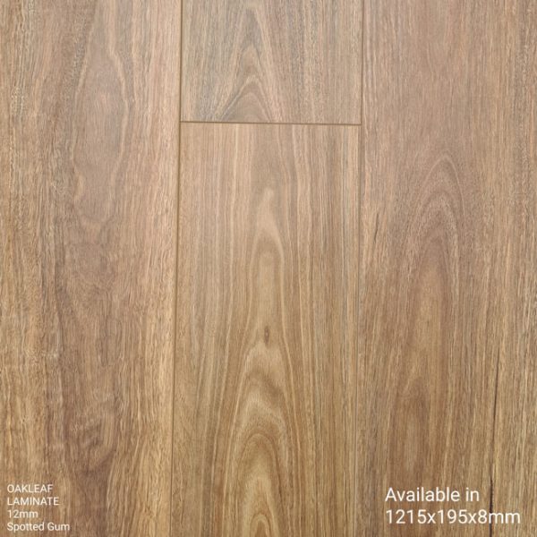 Oakleaf Laminate Flooring Spotted Gum 12mm