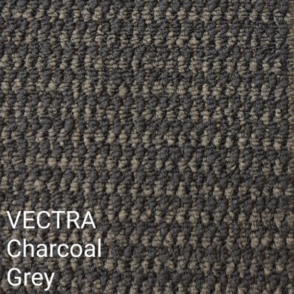 Vectra Charcoal Grey Carpet