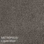 Metropolis Liquid Silver Carpet