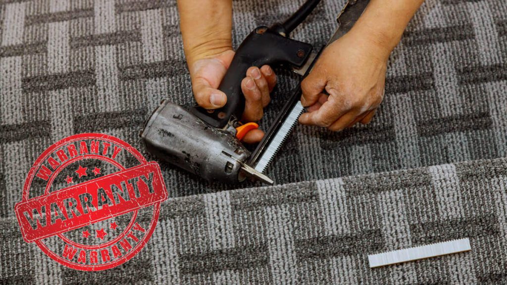 Carpet installation warranty