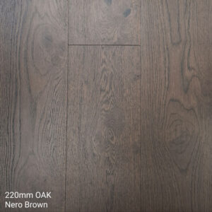 220mm Oak Nero Brown Carpet