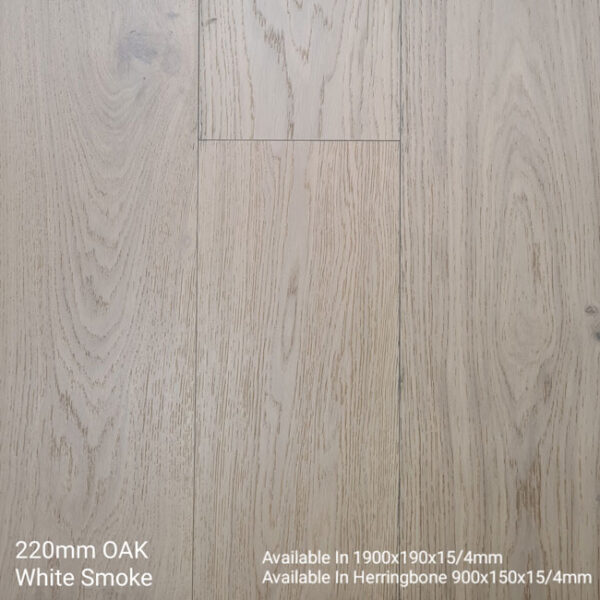 220mm Oak White Smoke Carpet