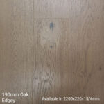 Engineered Timber 190mm Oak Edgey