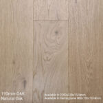 Engineered Timber 190mm Oak Natural