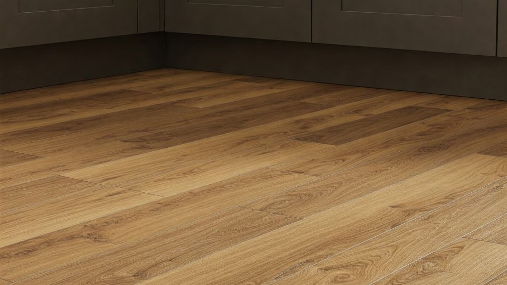 Light brown Luxury Vinyl Plank (LVP)